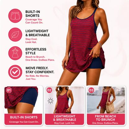 Velynia™ Stripe Dress